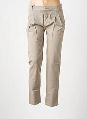 Pantalon chino gris LEON & HARPER pour femme seconde vue