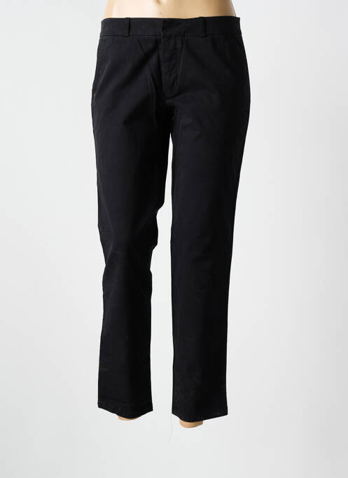 Pantalon chino noir LEON & HARPER pour femme