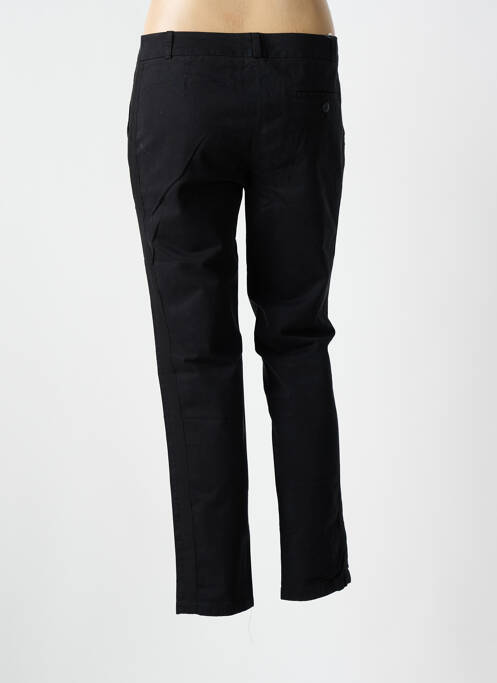 Pantalon chino noir LEON & HARPER pour femme