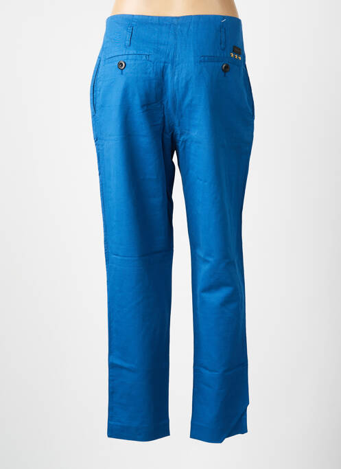 Pantalon droit bleu LEON & HARPER pour femme