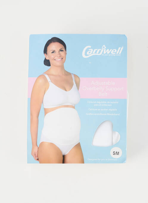 Ceinture blanc CARRIWELL pour femme