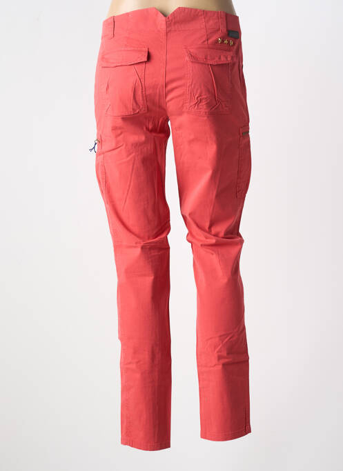 Pantalon slim rouge LEON & HARPER pour femme