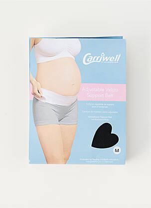 Ceinture coutures renforcées noir CARRIWELL femme