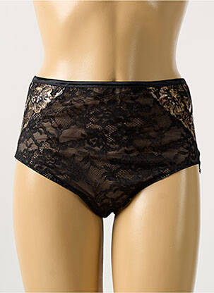 Culotte haute tissage dentelle noir PRIMA DONNA femme