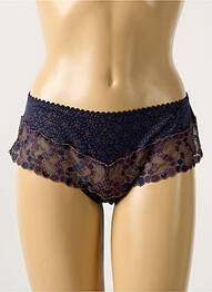 Shorty effet matière satinée bleu PRIMADONNA femme
