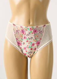 Culotte haute légère et transparente beige MARIE JO femme