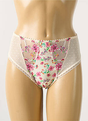Culotte haute légère et transparente beige MARIE JO femme