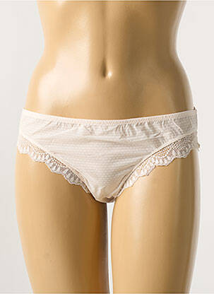 Culotte effet matière satinée rose SIMONE PERELE femme