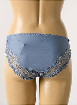 Culotte effet matière satinée bleu PRIMADONNA femme