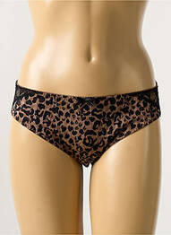 Culotte effet matière satinée marron PRIMADONNA femme