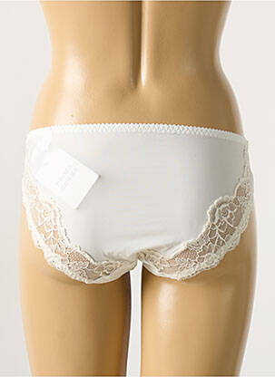 Culotte effet matière satinée blanc PRIMADONNA femme