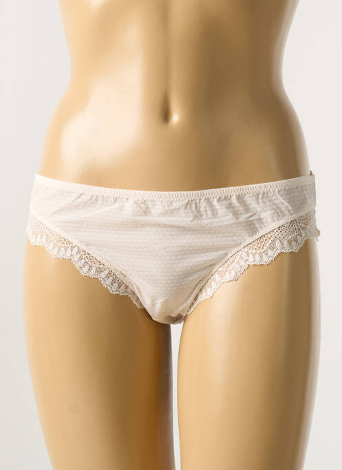 Culotte effet matière satinée rose SIMONE PERELE femme