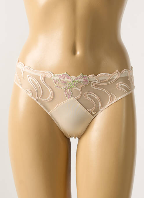 Culotte beige LOUISA BRACQ pour femme