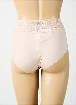 Culotte haute tissage dentelle beige AUBADE femme