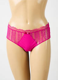 Shorty broderie ruban rose SIMONE PERELE femme
