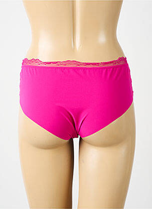 Shorty broderie ruban rose SIMONE PERELE femme