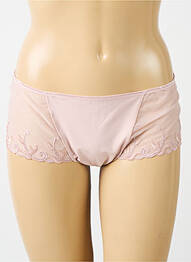 Shorty effet matière satinée rose SIMONE PERELE femme