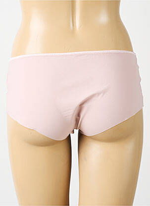 Shorty effet matière satinée rose SIMONE PERELE femme