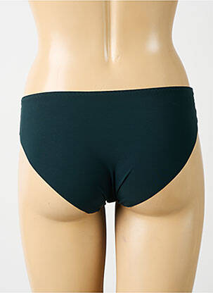 Shorty effet matière satinée vert SIMONE PERELE femme