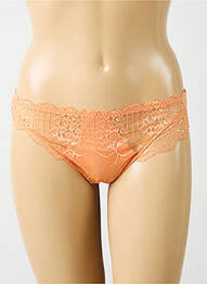 Culotte effet matière satinée orange SIMONE PERELE femme