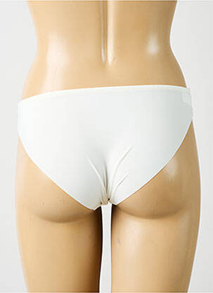 Culotte effet matière satinée blanc SIMONE PERELE femme