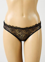 Culotte effet matière satinée noir SIMONE PERELE femme