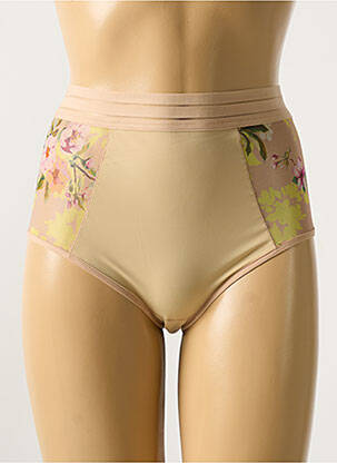 Culotte haute légère et transparente chair MAISON LEJABY femme