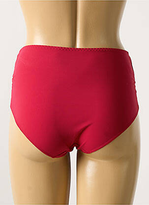 Shorty effet matière satinée rouge SIMONE PERELE femme