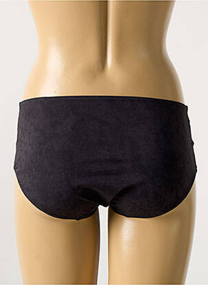 Shorty effet matière satinée noir MARIE JO femme