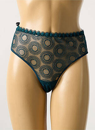 Culotte haute tissage dentelle vert SIMONE PERELE femme