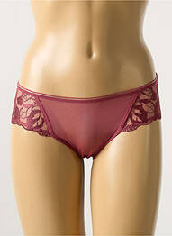 Shorty tissage dentelle violet MAISON LEJABY femme