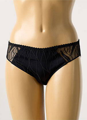 Culotte stretch noir LOUISA BRACQ femme