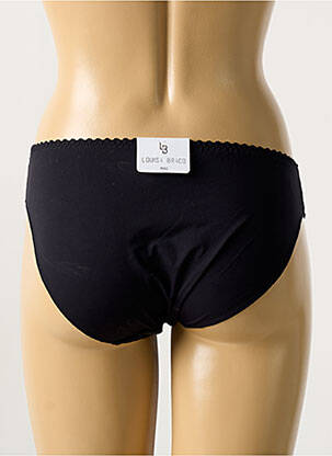 Culotte stretch noir LOUISA BRACQ femme