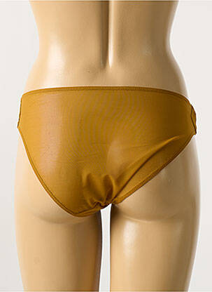 Culotte tissage dentelle marron SIMONE PERELE femme