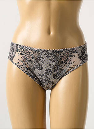 Culotte effet matière satinée beige PRIMA DONNA femme