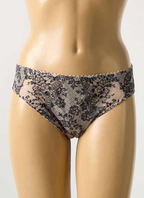 Culotte effet matière satinée beige PRIMADONNA femme