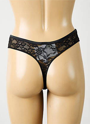 String tissage dentelle noir PRIMADONNA femme