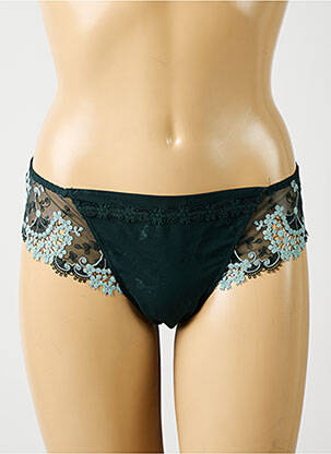 String effet matière satinée vert SIMONE PERELE femme