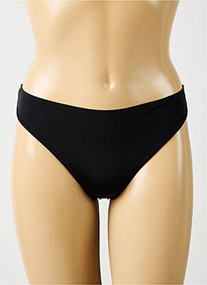 String effet matière satinée noir SIMONE PERELE femme