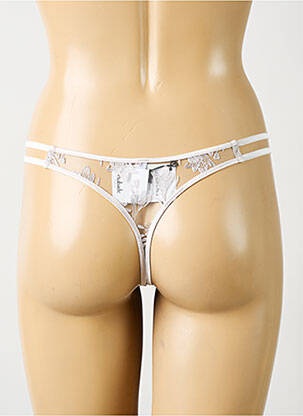 String tissage dentelle gris AUBADE femme