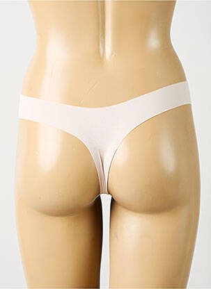 String effet matière satinée rose SIMONE PERELE femme