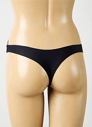 String effet matière satinée noir SIMONE PERELE femme
