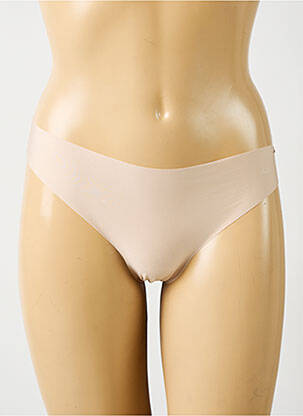 String effet matière satinée beige SIMONE PERELE femme