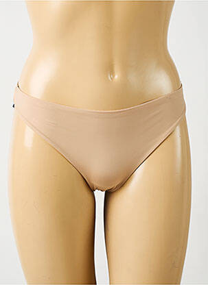 String effet matière satinée beige SIMONE PERELE femme