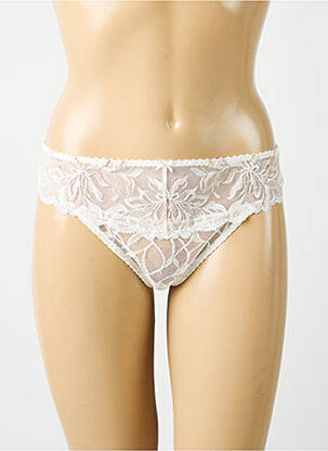 String broderie blanc AUBADE femme