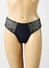 String effet matière satinée noir PRIMADONNA femme