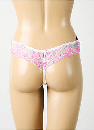 String broderie rose AMBRA femme
