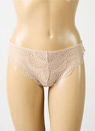 Tanga légère et transparente beige SIMONE PERELE femme