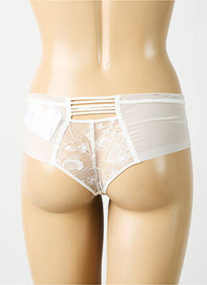 Tanga légère et transparente blanc CHANTELLE femme
