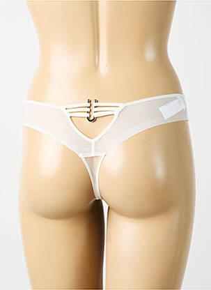 String broderie blanc CHANTELLE femme